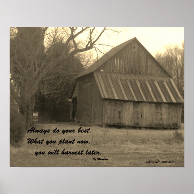 GÖR ALLTID DIN BÄSTA Poster (Framsidan)