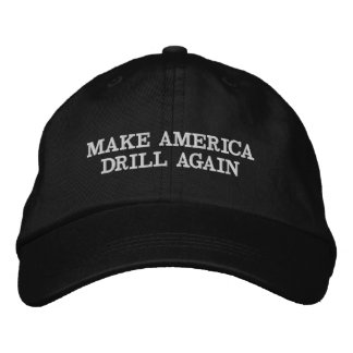 GÖR AMERICA DRILL IGEN BRODERAD KEPS