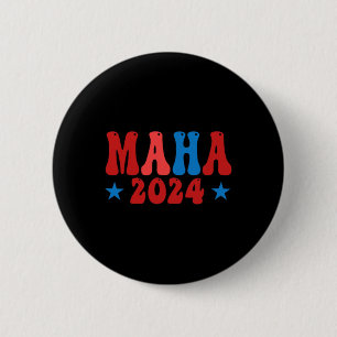 Gör America Healthy Maha Pro-trump 2024 Conservat Knapp