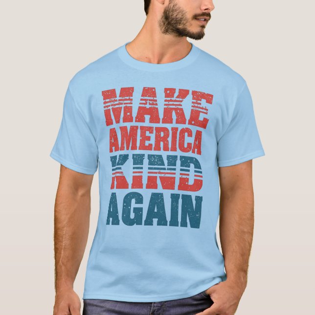GÖR AMERICA KIND IGAIN T SHIRT (Framsida)
