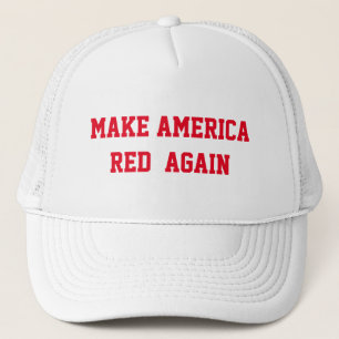 GÖR AMERICA RED IGEN TRUCKERKEPS