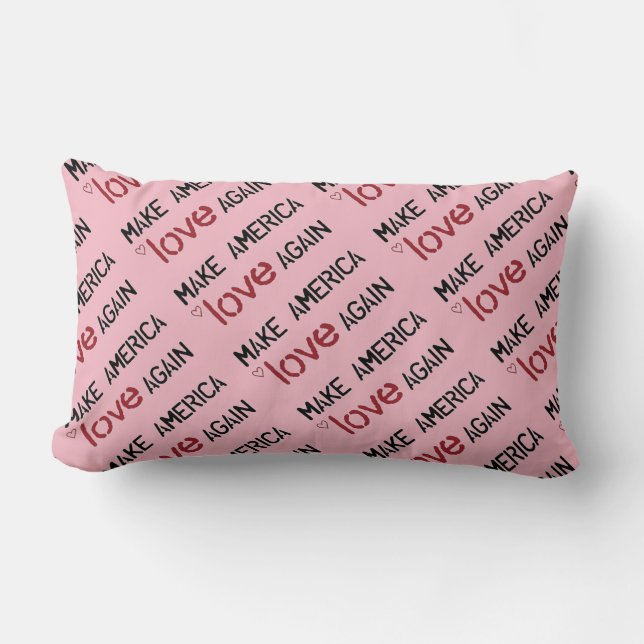Gör Amerika att älska kudder igen Lumbarkudde (Framsida)