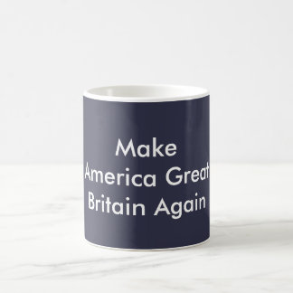 Gör Amerika BLÅTT för den Storbritannien igen Kaffemugg