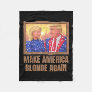 Gör Amerika-blodet igen _9 Fleecefilt