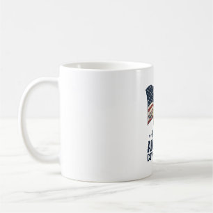 Gör Amerika Cowboy Igen Patriotisk Västra Tröja_ Kaffemugg