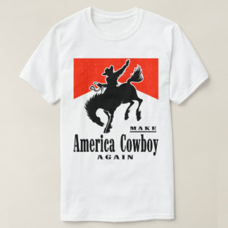 Gör Amerika Cowboyen till Shirt igen T