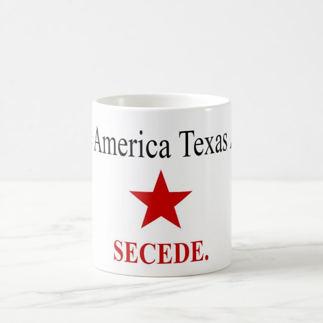 Gör Amerika den Texas igen - att utträda ur - Kaffemugg (Center)