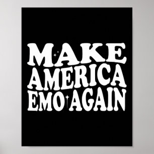 Gör Amerika Emo till en ny fin Goth-USA Poster