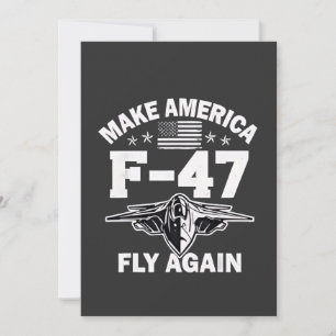 Gör Amerika F-47-flyg igen 4 juli Inbjudningar
