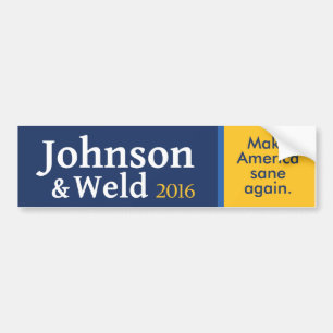 Gör Amerika förnuftig igen Bildekal