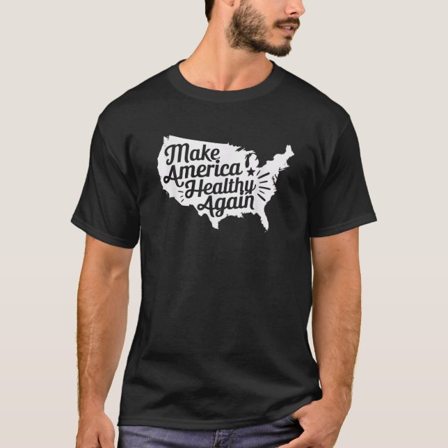 Gör Amerika friska igen T Shirt (Framsida)
