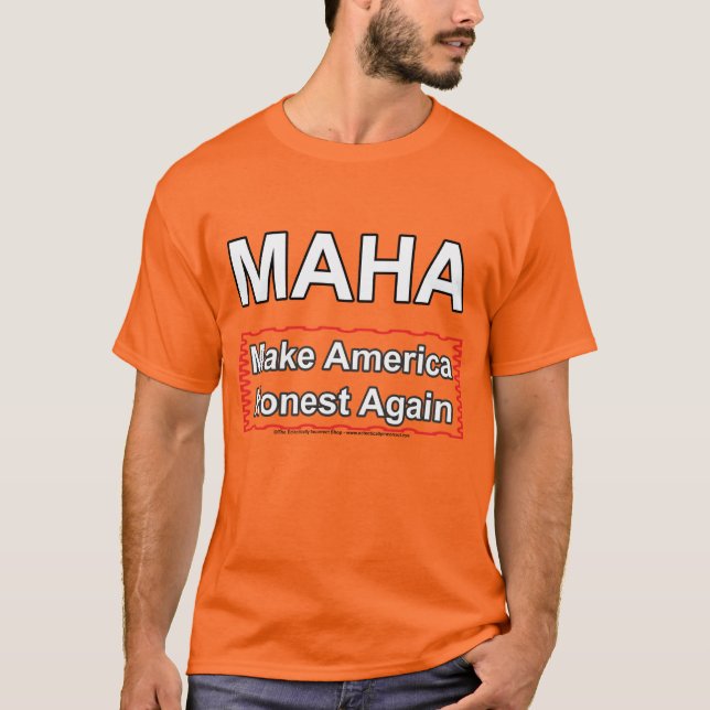 Gör Amerika friska igen T Shirt (Framsida)