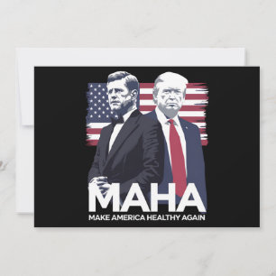 Gör Amerika friskt igen Inbjudningar