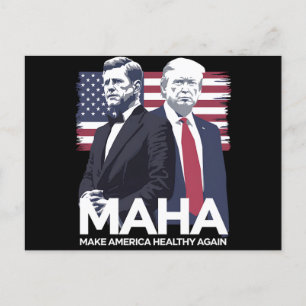 Gör Amerika friskt igen Vykort