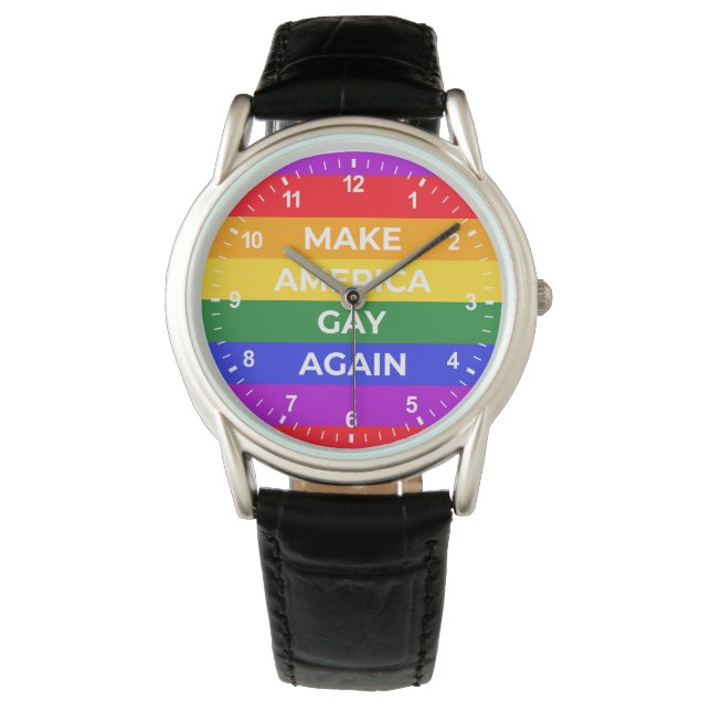 Gör Amerika Gay igen Armbandsur (Framsida)