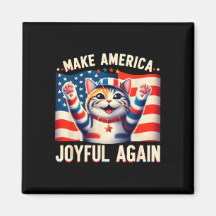 Gör Amerika Glatt igen Cat Dam Kamala Harris Magnet