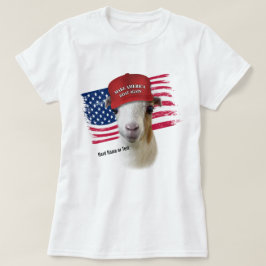 Gör Amerika GOAT igen LaMancha Kid Goat T Shirt