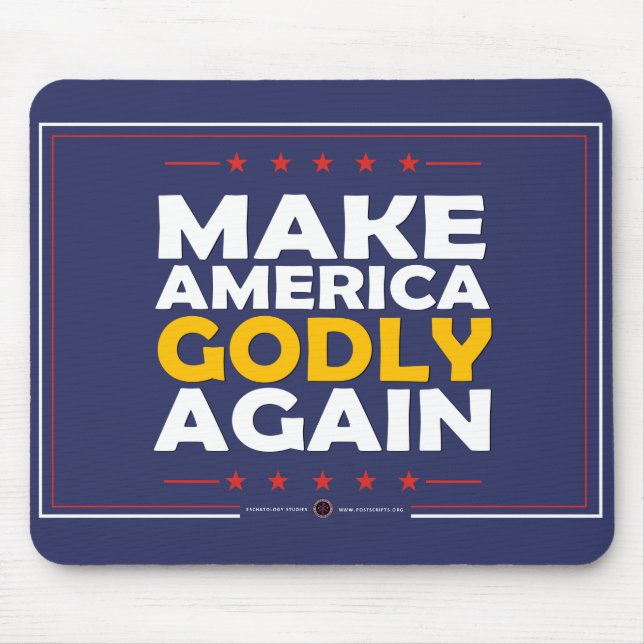 Gör Amerika Godly igen Musmatta (Framsidan)