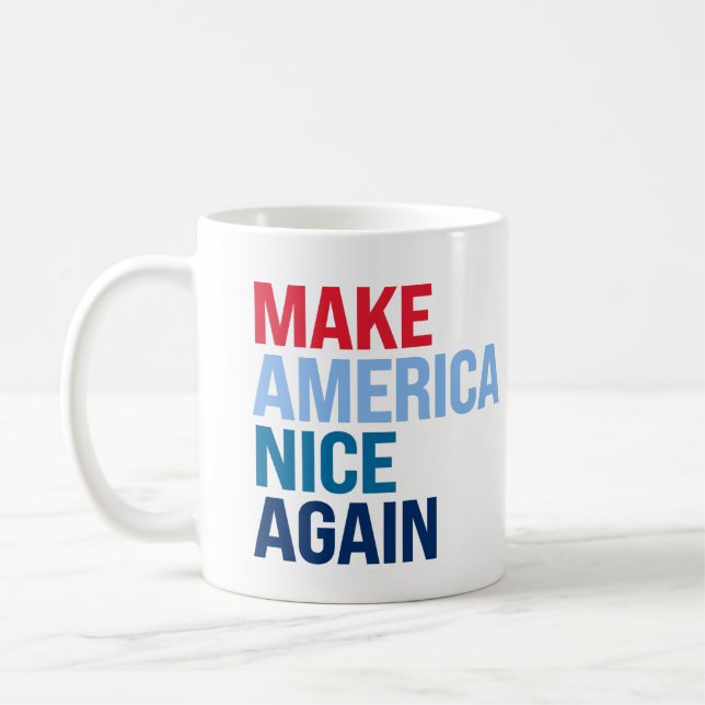Gör Amerika gott igen Kaffemugg (Vänster)
