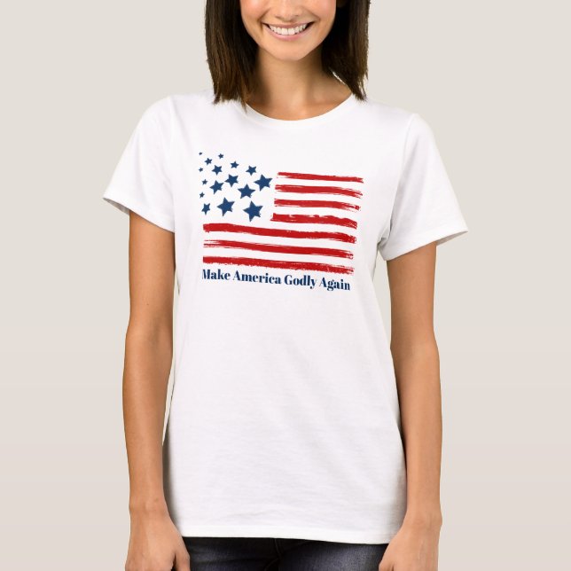Gör Amerika gott igen T-Shirt (Framsida)