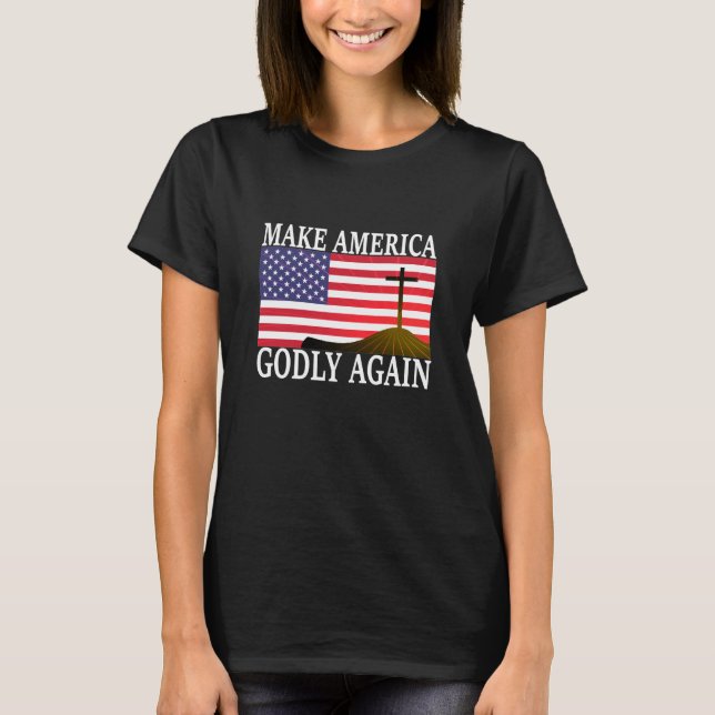 Gör Amerika gott igen T Shirt (Framsida)
