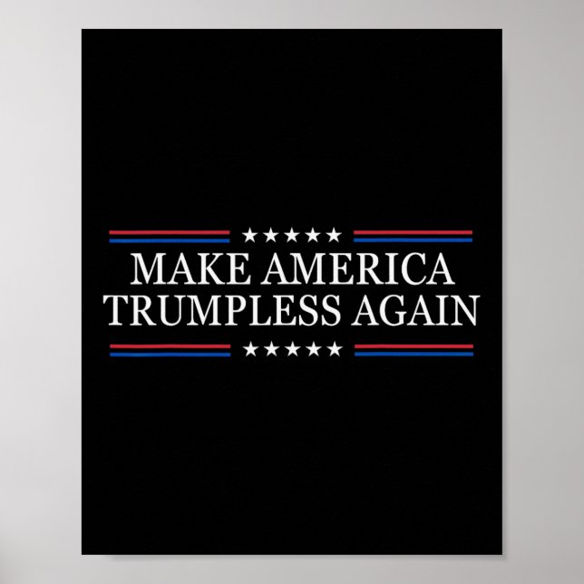 Gör Amerika Ick Trump Igen Anti Trump  Poster (Framsidan)