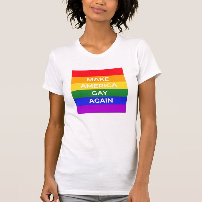 Gör Amerika igen T Shirt (Framsida)