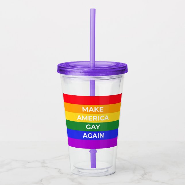 Gör Amerika igen Take Away Mugg (Framsida)