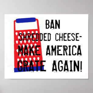 Gör Amerika igen till Oost Trump humor Poster