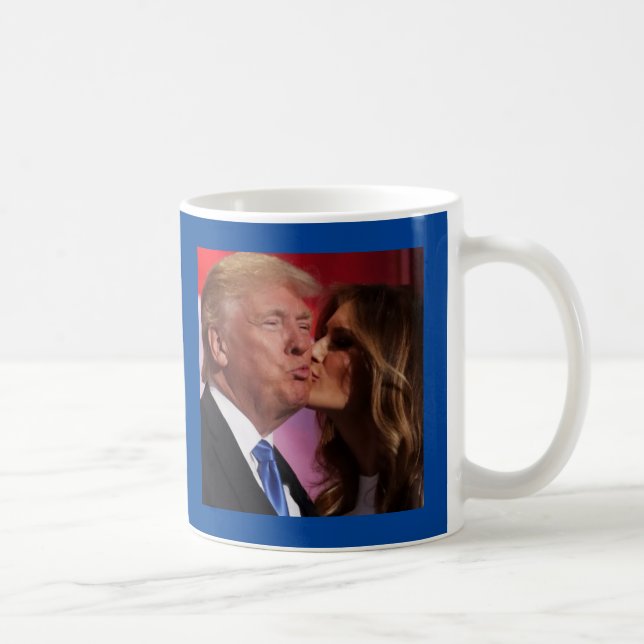 Gör Amerika kärlek igen Trump Melania Mugg (Höger)