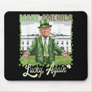 Gör Amerika Lucky till en ny trump 2025 St Patri Musmatta