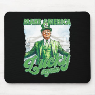 Gör Amerika Lucky till Trump-St patrick's day Musmatta