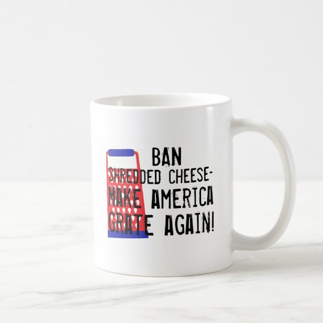 Gör Amerika osttrumf för spisgallret igen den Kaffemugg (Höger)