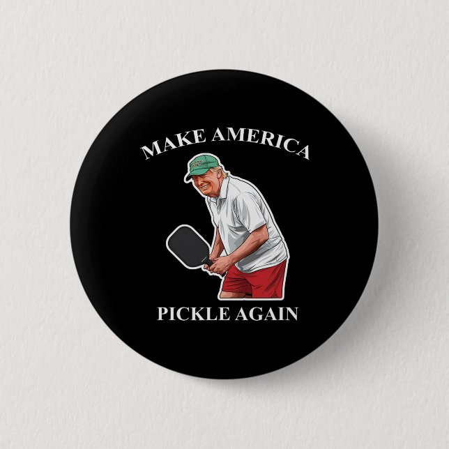 Gör Amerika Pickleball Donald Trump igen Knapp (Framsida)
