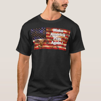 Gör Amerika rosa igen T-shirt v2 vit text