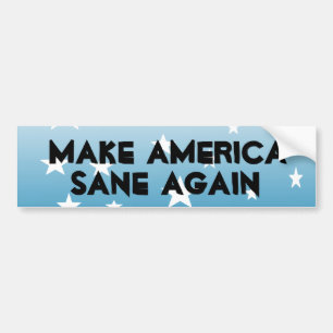 Gör Amerika-sågen igen, stötfångare Bildekal