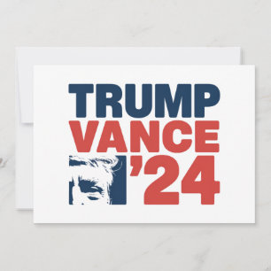 Gör Amerika Säkert igen till Trump Vance 2024 MAGA Inbjudningar