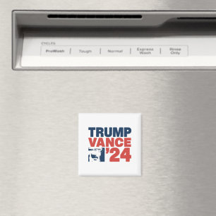 Gör Amerika säkert igen Trump Vance 2024 MAGA Magnet