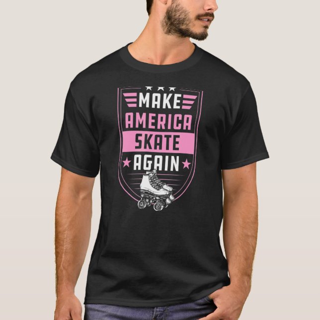 Gör Amerika-skal igen utomhus, rullskridskor 2 T Shirt (Framsida)