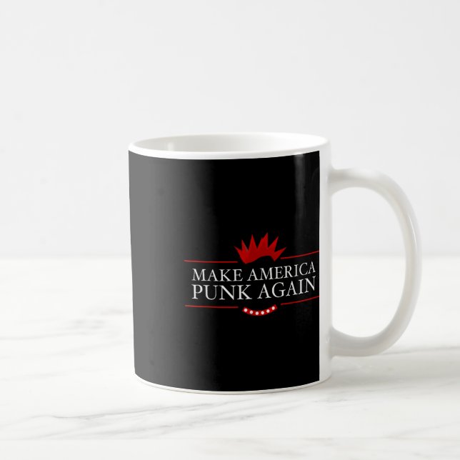 Gör Amerika-skräppost igen till en antitrump Sten  Kaffemugg (Höger)