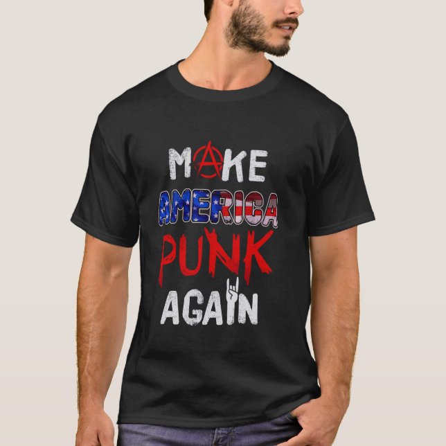 Gör Amerika-skräppost igen till lustigt 80-tal Ste T Shirt (Framsida)