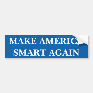 Gör Amerika smart igen, Bildäckslapp Bildekal