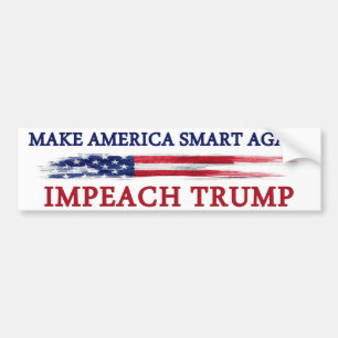 Gör Amerika smart igen för att impeach trumf Bildekal