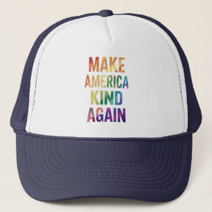 Gör Amerika Snällt Igen Regnbåge HBTQ Gay  Keps