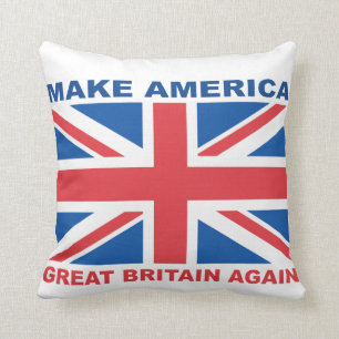Gör Amerika Storbritannien igen Kudde