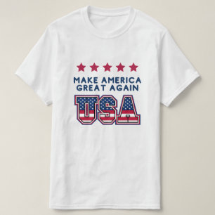 Gör Amerika Stort Igen USA T Shirt