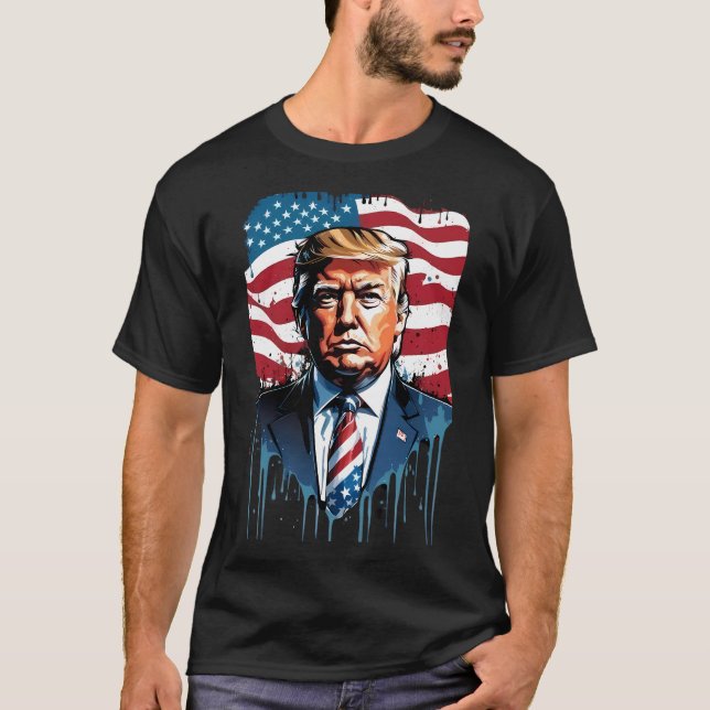 Gör Amerika Stort Igen X T Shirt (Framsida)