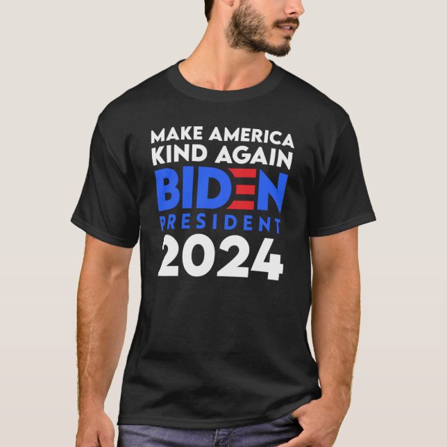 Gör Amerika till en bidenpresident 2024 T Shirt (Framsida)