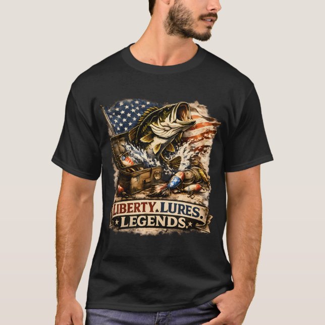 Gör Amerika till fiske igen T Shirt (Framsida)