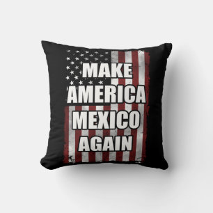 Gör Amerika till Mexiko igen Shirt Funny Trump G Kudde